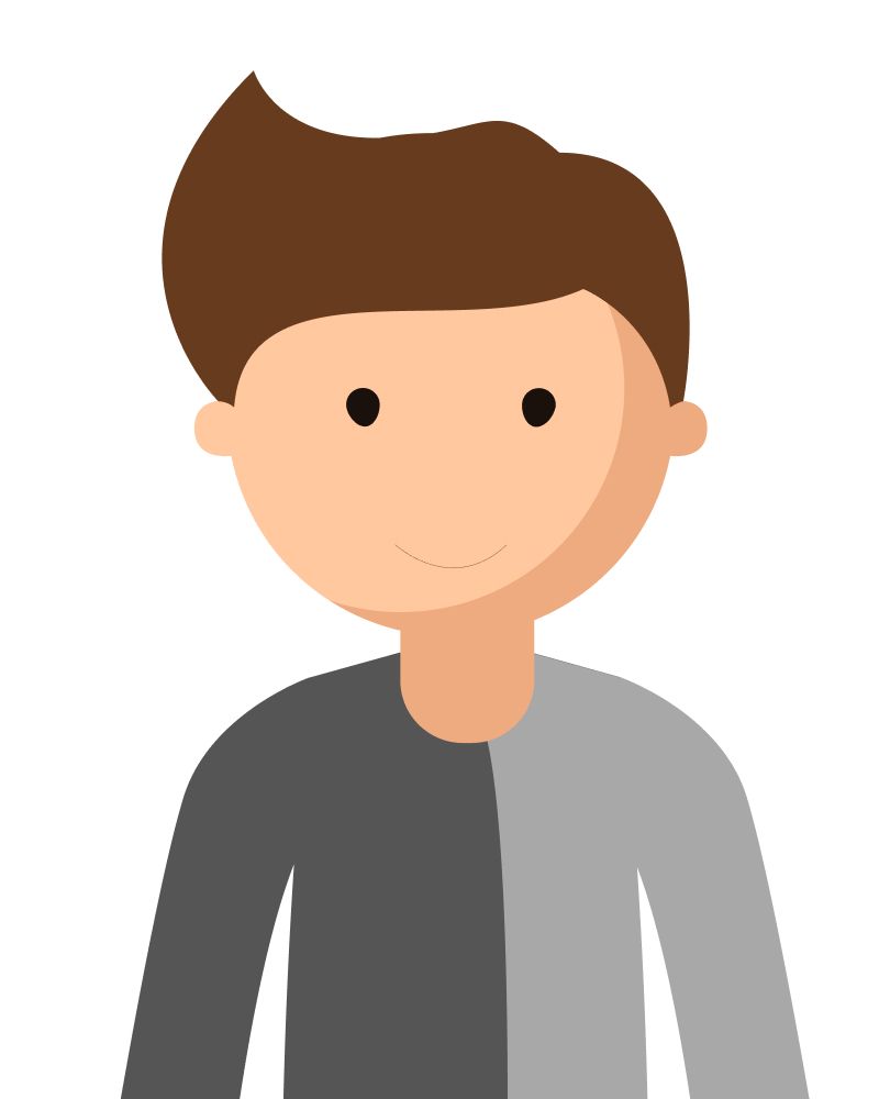 Platzhalterbild - Männliche Person